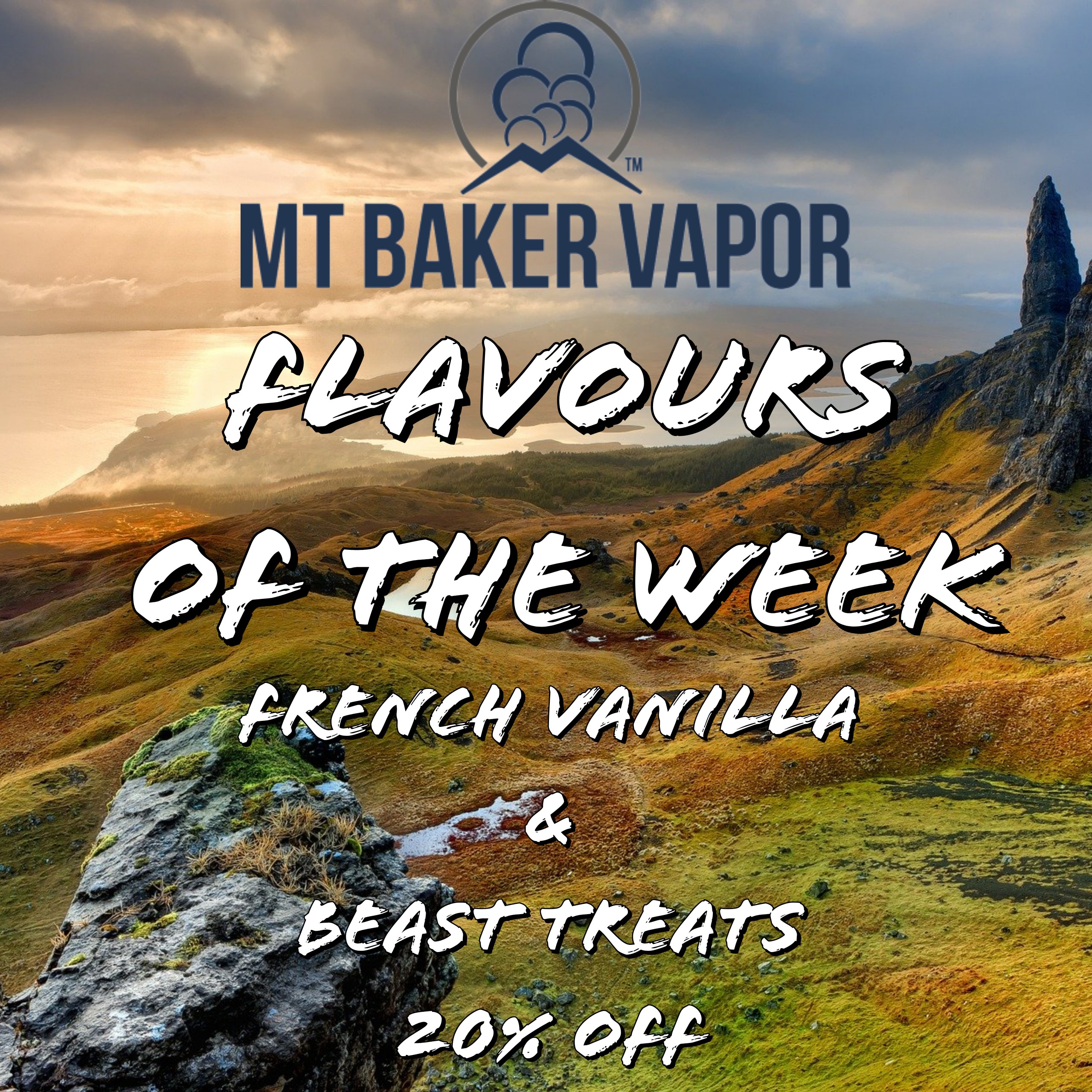 Mt Baker Vapor Beast Treats and French Vanilla