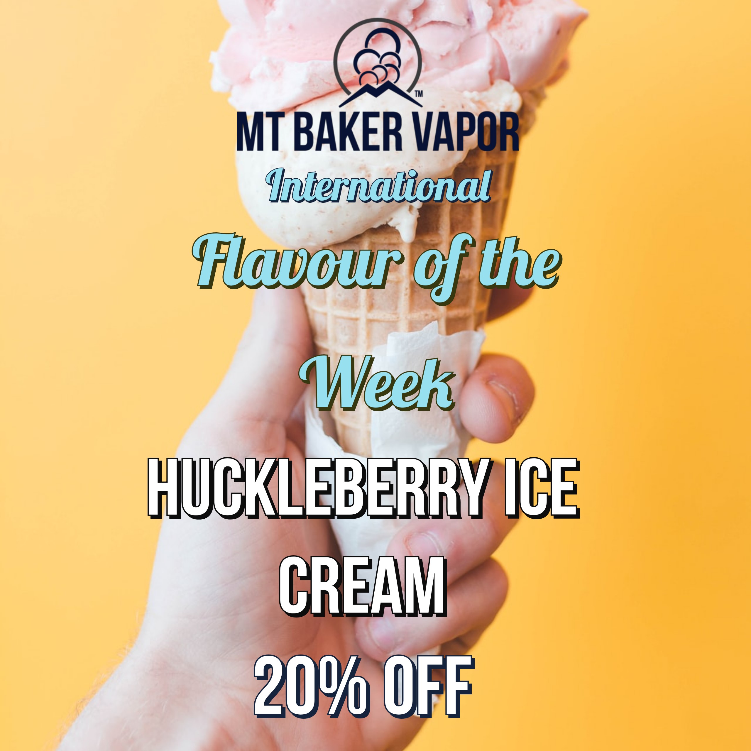 Mt Baker Vapor Huckleberry Eiscreme