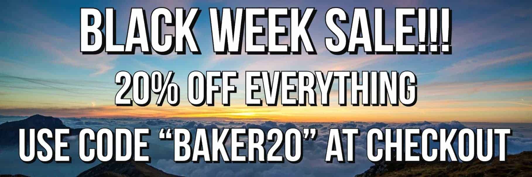 Black Week Sale Banner